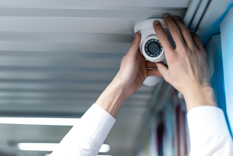 Installing Outside Security Camera